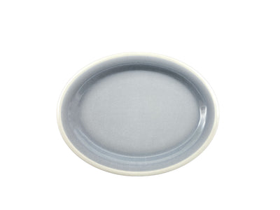 Thunder Group DM213H 13-1/2 Inch Oval Melamine Platter NSF Graham with Design