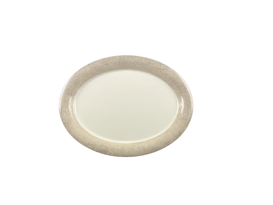 12 Pack 13-1/2" x 10-1/2" x 1", Platter, Jazz Dinnerware, Melamine, BPA Free, Dishwasher Safe, Break-Resistant, Shatter-Resistant, No Microwave, No Oven, NSF