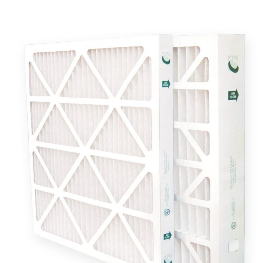 [6 Pack] Glasfloss ZL 20x25x4 MERV 10 Pleated 4" Inch AC Furnace Air Filters. Box of 4. Actual Size: 19-1/2 x 24-1/2 x 3-3/4