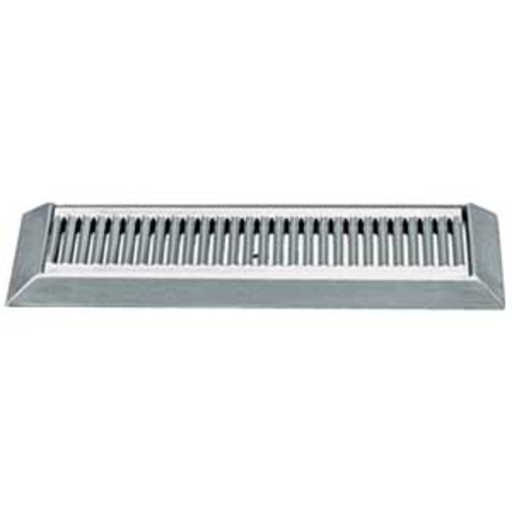 16" Stainless Steel Bevel Edge Drip Tray, with Drain
