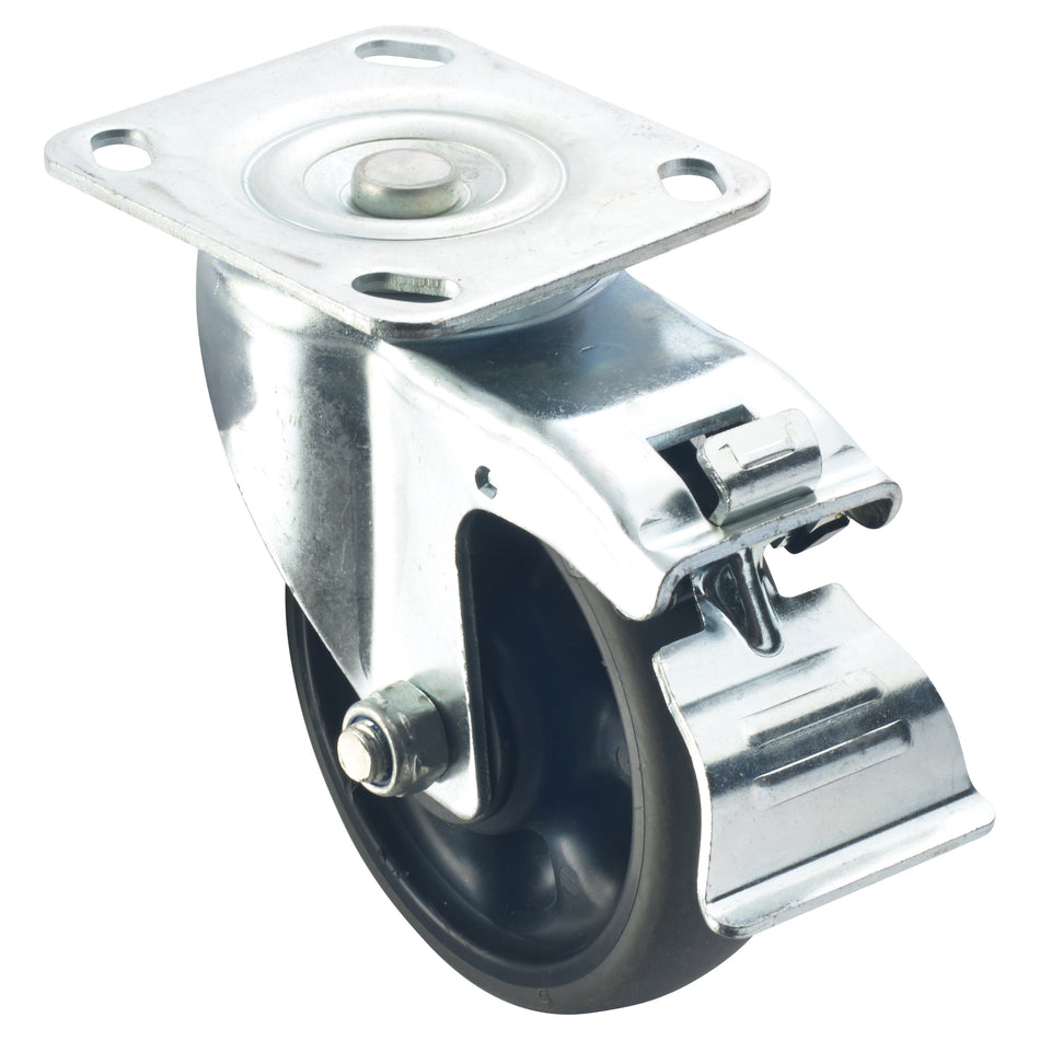 Winco AWRC-5HK 5 Inch Caster with Brake for Heavyweight Equipment