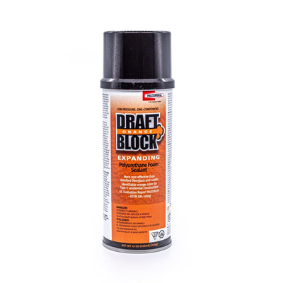 RectorSeal 96495, 12 oz Orange Draft Block, Foam Sealant, 12 oz can