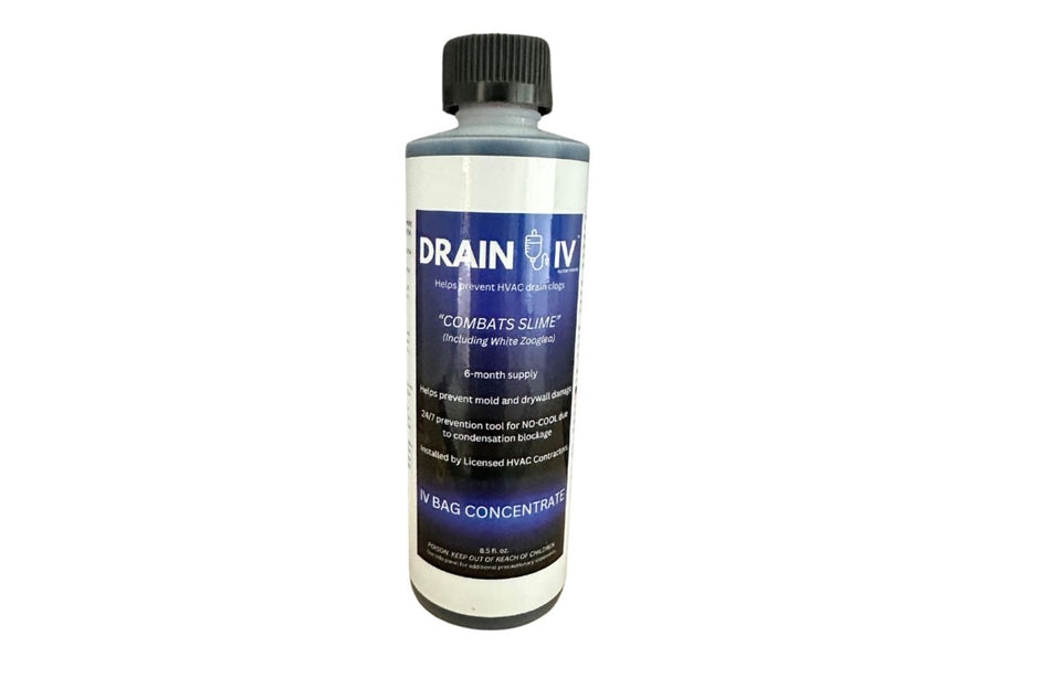 Drain IV DRAINIV-IV-BAG-CON-1, Drain Line Cleaner, 6 Month Concentrate Refill, 8.5 oz