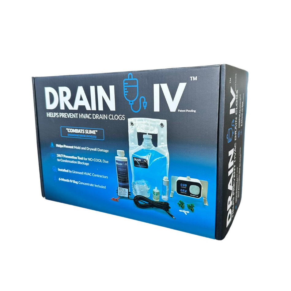 Drain IV DRAINIV-SYS-2, Drain Line Cleaning System with 6 Month Concentrate Refill, 8.5 oz