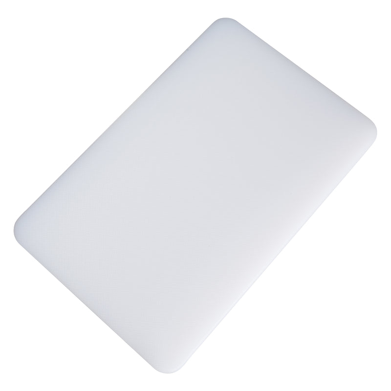 Winco CBWT-610 10 Inch Cutting Board BPA Free Rectangular White
