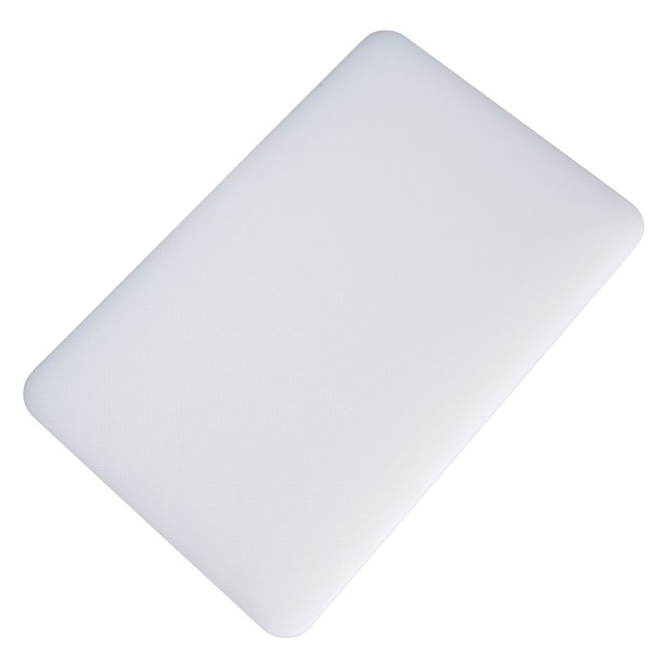 Winco CBWT-610 10 Inch Cutting Board BPA Free Rectangular White