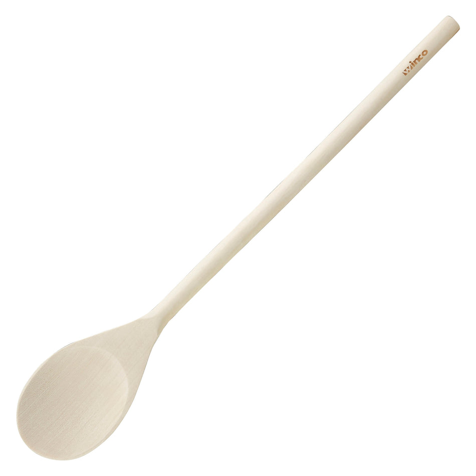 12 pack Winco WWP-18 Wooden Stirring Spoons - 18"