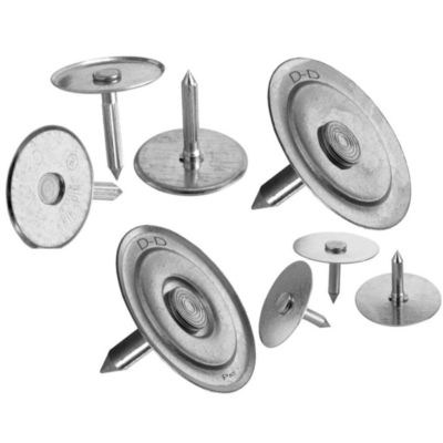 Duro Dyne Duct Liner Fastener 1.125 Gauge Steel wire, Galvanized 026023