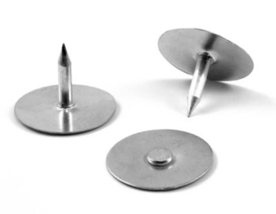 DynAir/Carlisle Duct Liner Fastener 1/2" 10 GA Galvanized Steel 308141