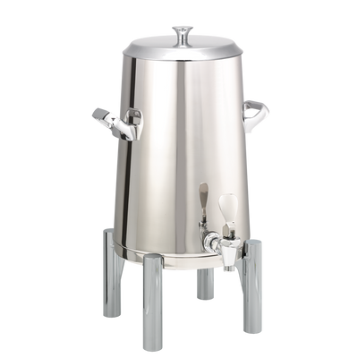 Flame Free™ Thermo-Urn™ 3-Gallon Vacuum Insulated Urn with Round Legs and Flat Lid in Polished Stainless