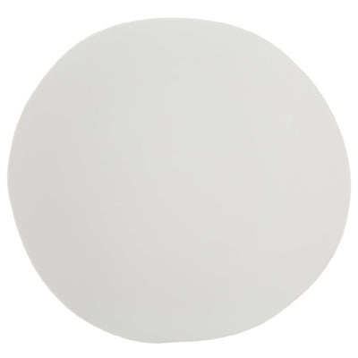 Carlisle 5310423 9 Inch Ridge Plate Freeform Melamine Gray Dishwasher Safe