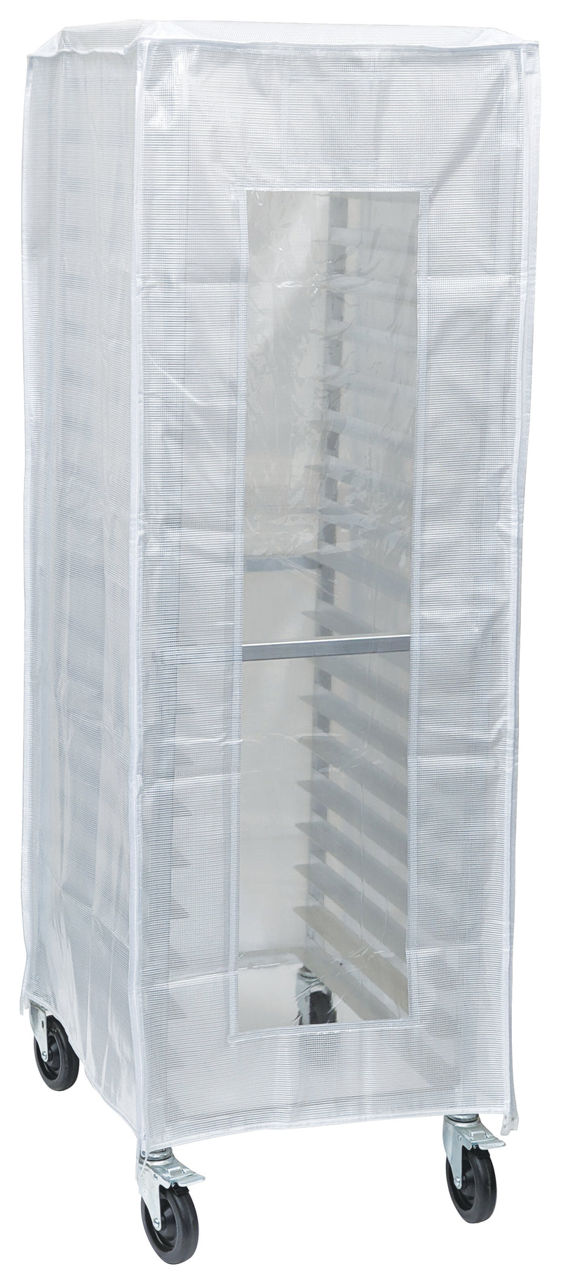 Winco ALRK-20-HC 23 Inch Sheet Pan Rack Cover Heavy Duty with Window White