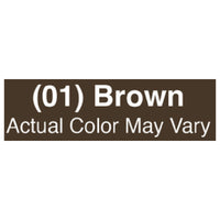 Carlisle 41278EC01 10 Inch Flo-Thru Wall and Equipment Brush Brown Plastic Nylex