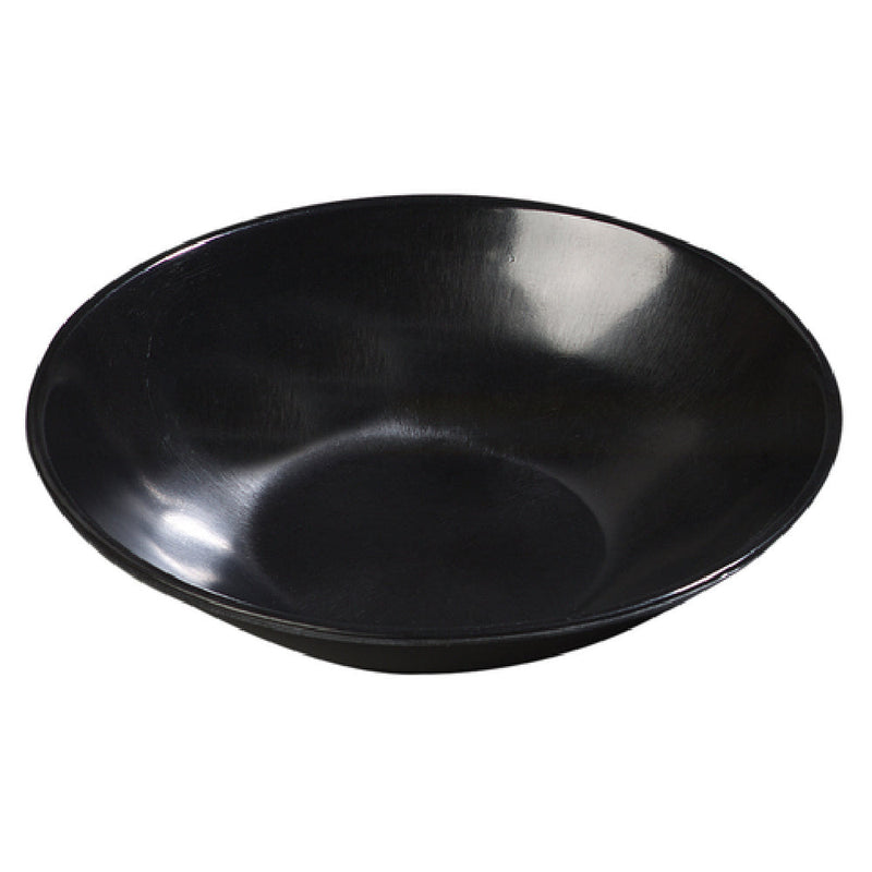 Carlisle 575B03 8 Oz Salad Bowl Dishwasher Safe Melamine Black Coupe
