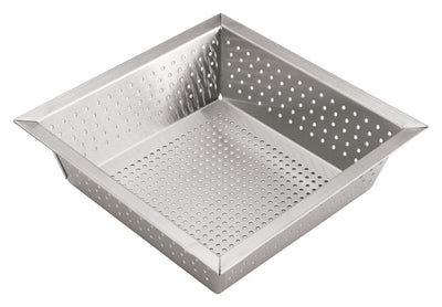 Winco FDS-1010 10 Inch Floor Drain Strainer Stainless Steel with Flanged Top Rim