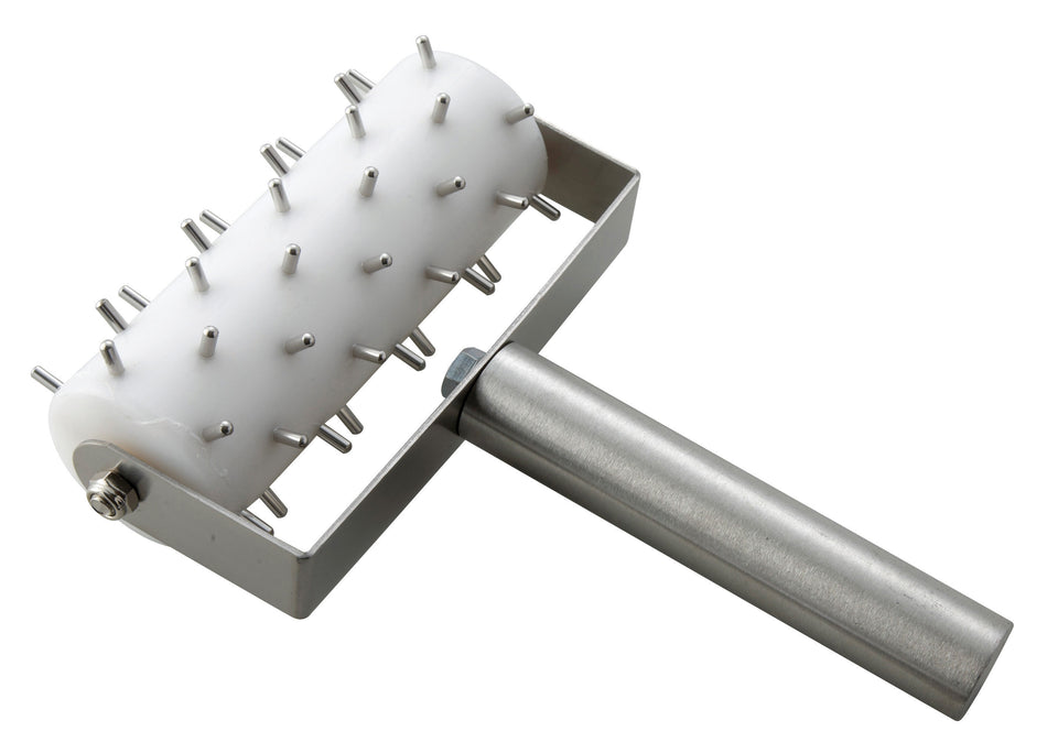 Winco RD-5 5 Inch Dough Roller Docker Stainless Steel Handle