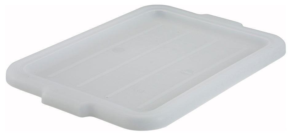 Winco PL-57W Cover for Standard Dish Boxes - White