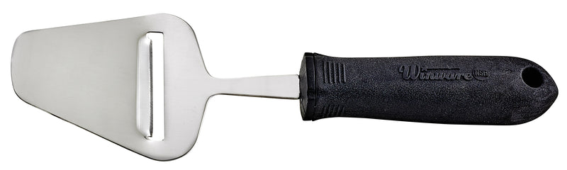 Winco VP-309 9 Inch Cheese Cutter Hand Held Plastic Soft Grip Black Stainless Steel