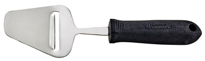 Winco VP-309 9 Inch Cheese Cutter Hand Held Plastic Soft Grip Black Stainless Steel