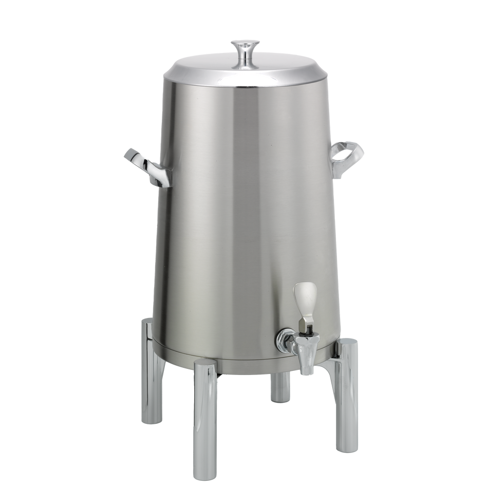 Flame Free™ Thermo-Urn™ 5-Gallon Vacuum Insulated Urn with Round Legs and Flat Lid in Brushed Stainless