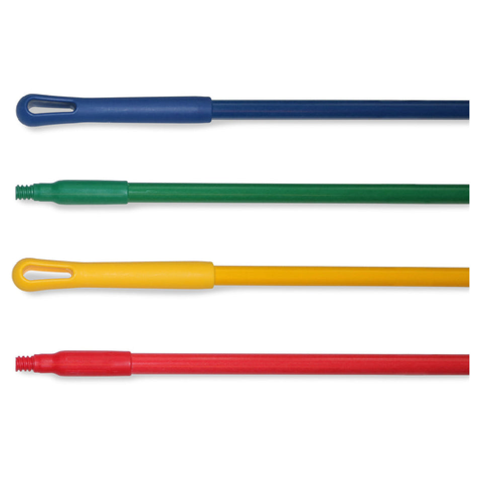 Carlisle 40225EC75 60 Inch Handle Hanging Cap Fiberglass Lime