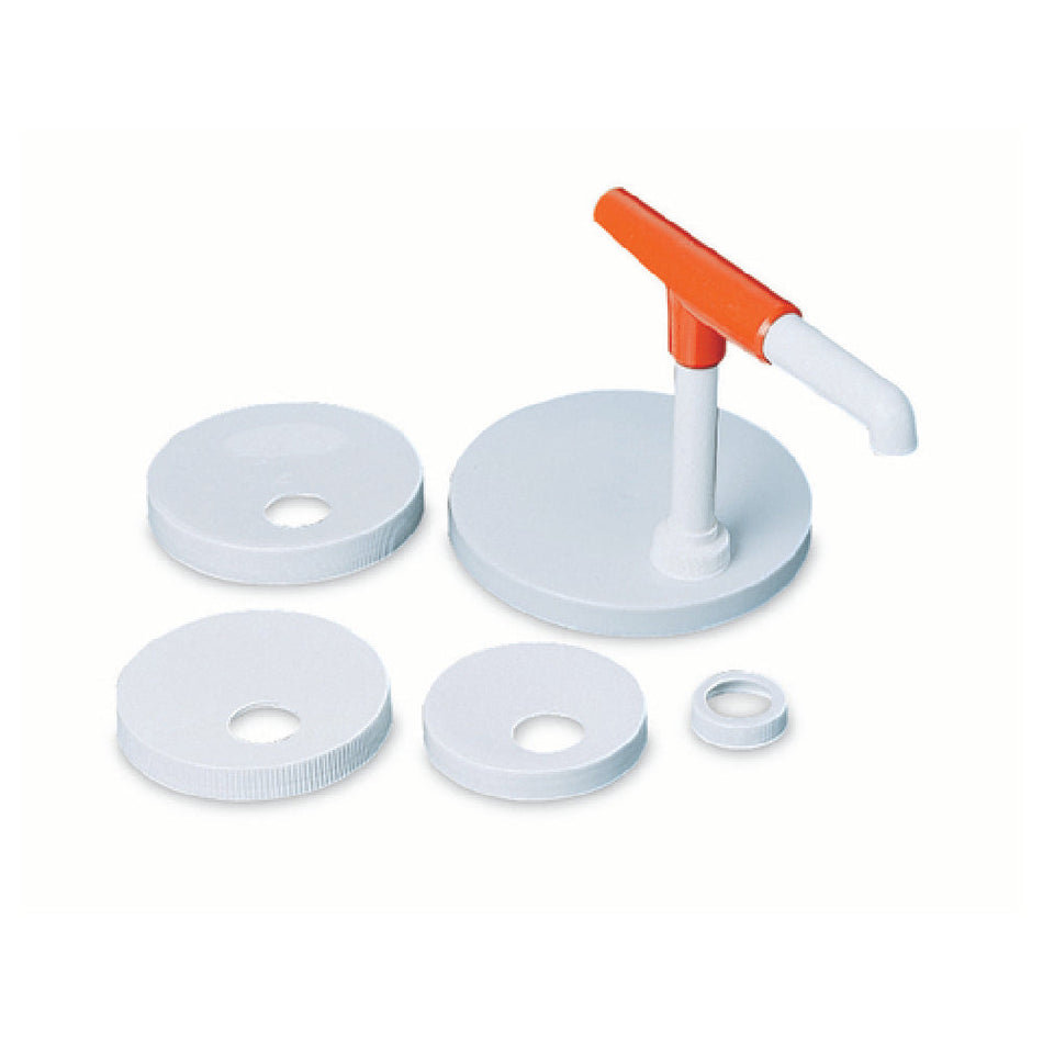 Carlisle P7410 1 Oz. San Jamar Mega Condiment Pump Kit with 4 Inch Dip Tube