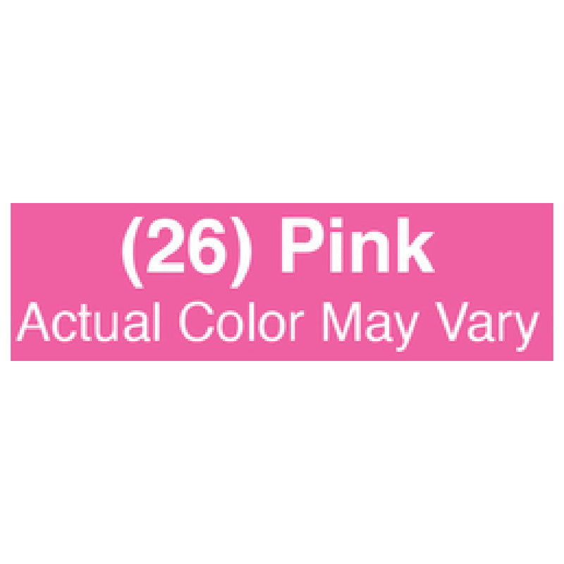 Carlisle 41082EC26 56 Inch Handle Lobby Broom Pink Flagged Polyester Bristles