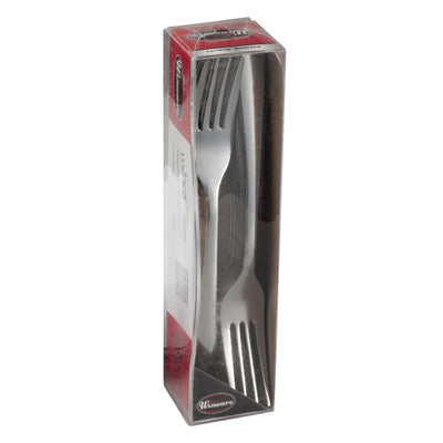 Winco 0082-05 Windsor Dinner Fork, 2-doz/pk, 18/0 Medium Weight