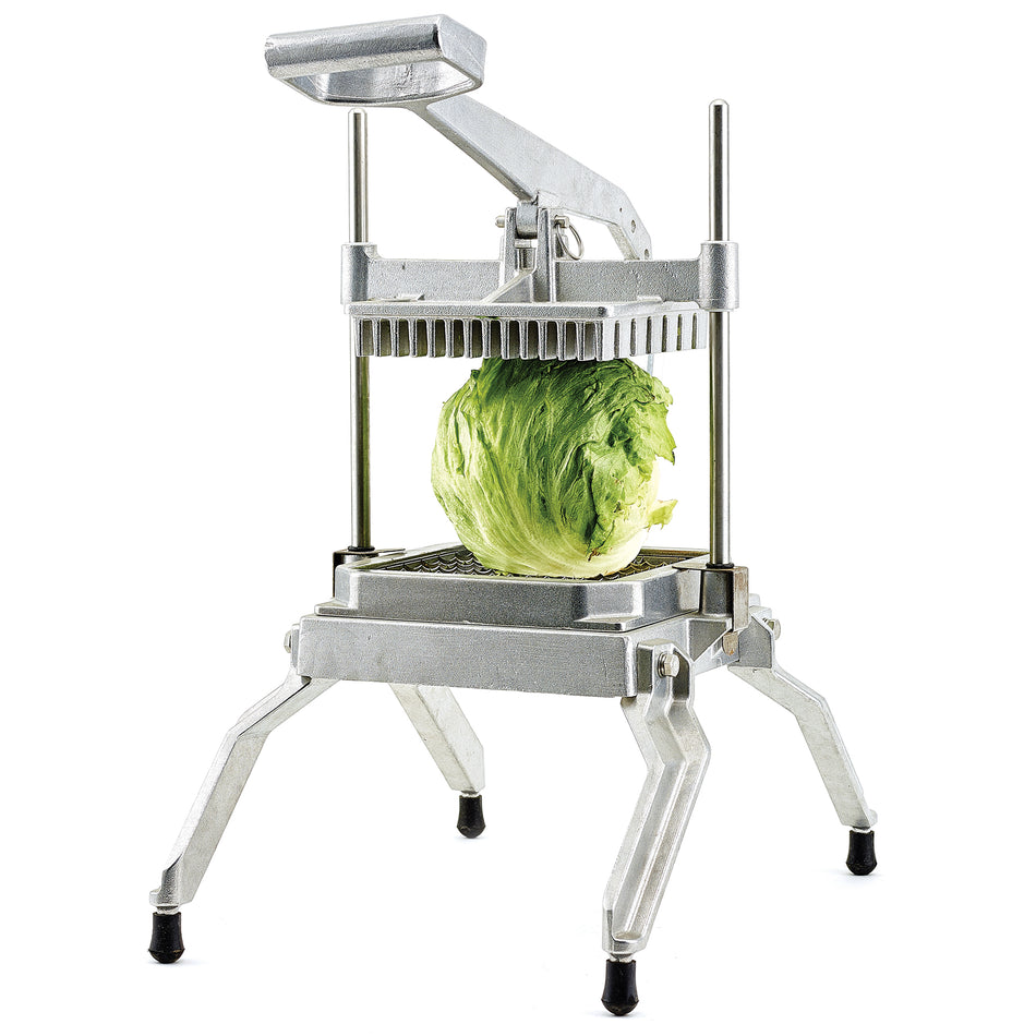 Winco TLC-1 13 Inch Lettuce Cutter 49 Square Blades with Easy Grip Handle Aluminum Frame