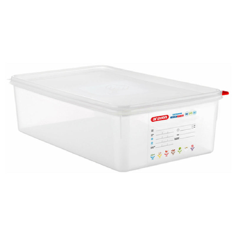 Carlisle 03037 22.2 Quart Food Storage Container with Airtight Lid