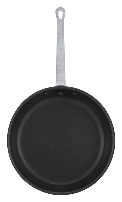 Winco AFP-14XC 14 Inch Diameter Fry Pan Aluminum Scratch Resistant Riveted Handle