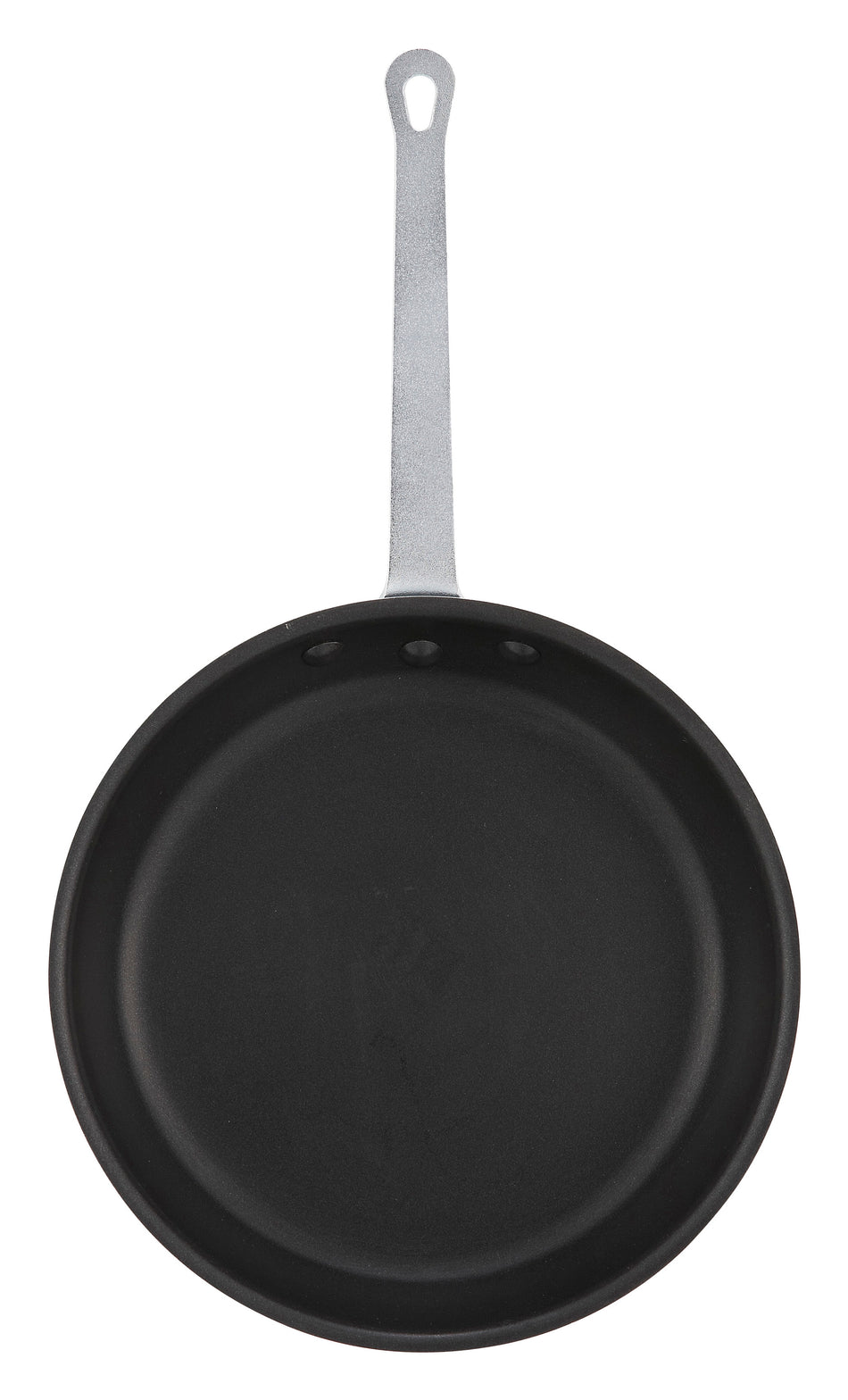Winco AFP-14XC 14 Inch Diameter Fry Pan Aluminum Scratch Resistant Riveted Handle