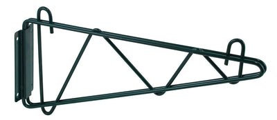 Winco VEXB-24 Wall Mounting Brackets 24 Inch Green Epoxy Coated - 2 Packs