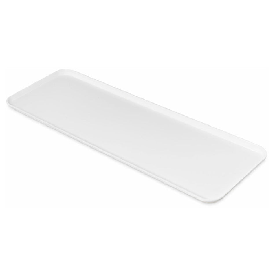 Carlisle 1030FMT301 30 Inch Market Tray with Air-flow Corners Fiberglass Pearl White