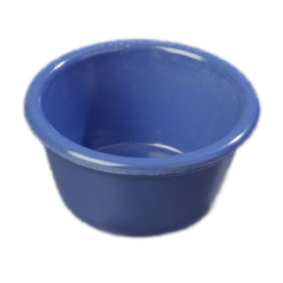Carlisle S28314 4 Oz Ramekin Smooth Dishwasher Safe Stain Resistant Melamine Blue