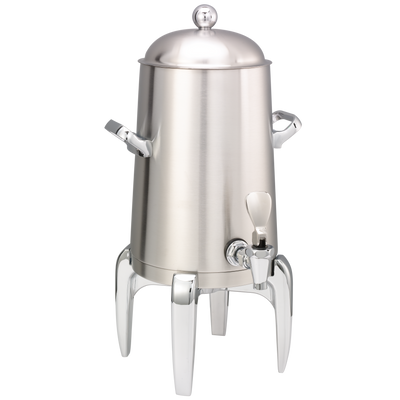 Flame Free™ Thermo-Urn™ 1.5-Gallon Vacuum Insulated Urn with Modern Legs and Domed Lid in Brushed Stainless