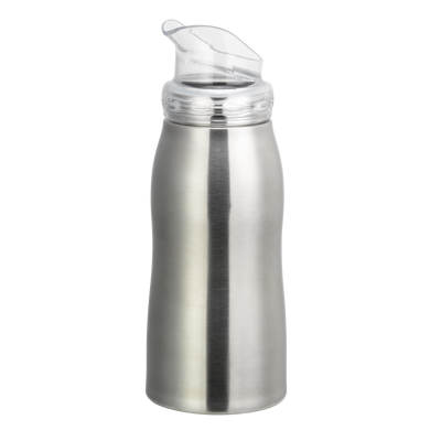 VersaVac 0.7-Liter Vacuum Insulated Bottle with Large Pour Top in Brushed Stainless