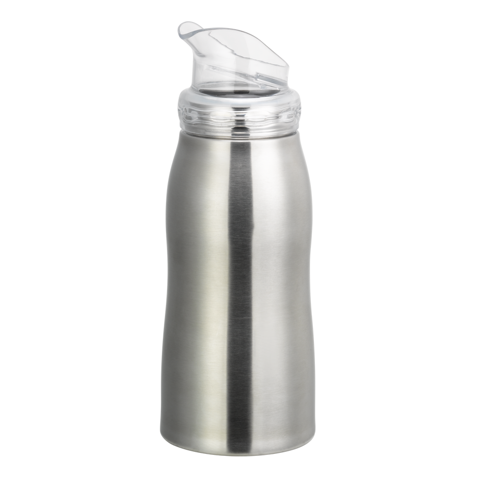 VersaVac 0.7-Liter Vacuum Insulated Bottle with Large Pour Top in Brushed Stainless