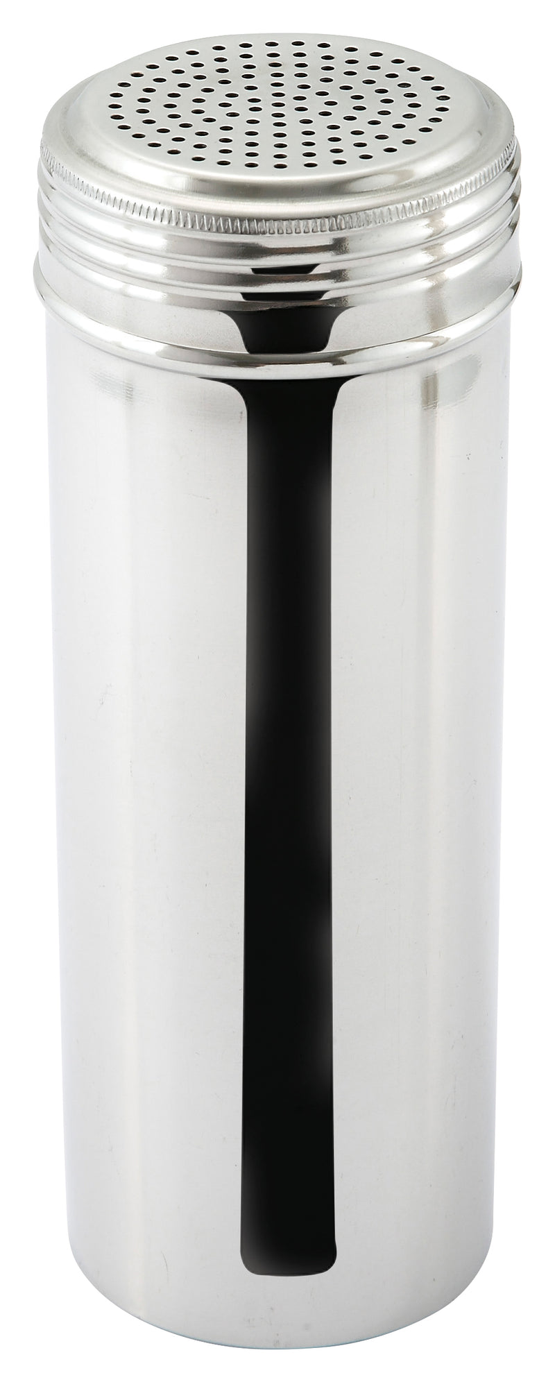 Winco DRG-22H 22 Oz Dredge Handleless Perforated Top Stainless Steel