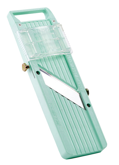 Winco MDL-5P 12-1/3 Inch Mandoline Slicer Set with Built In Blade and Hand Guard