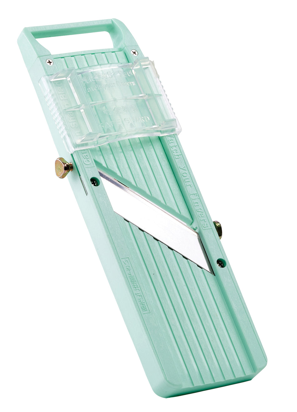 Winco MDL-5P 12-1/3 Inch Mandoline Slicer Set with Built In Blade and Hand Guard