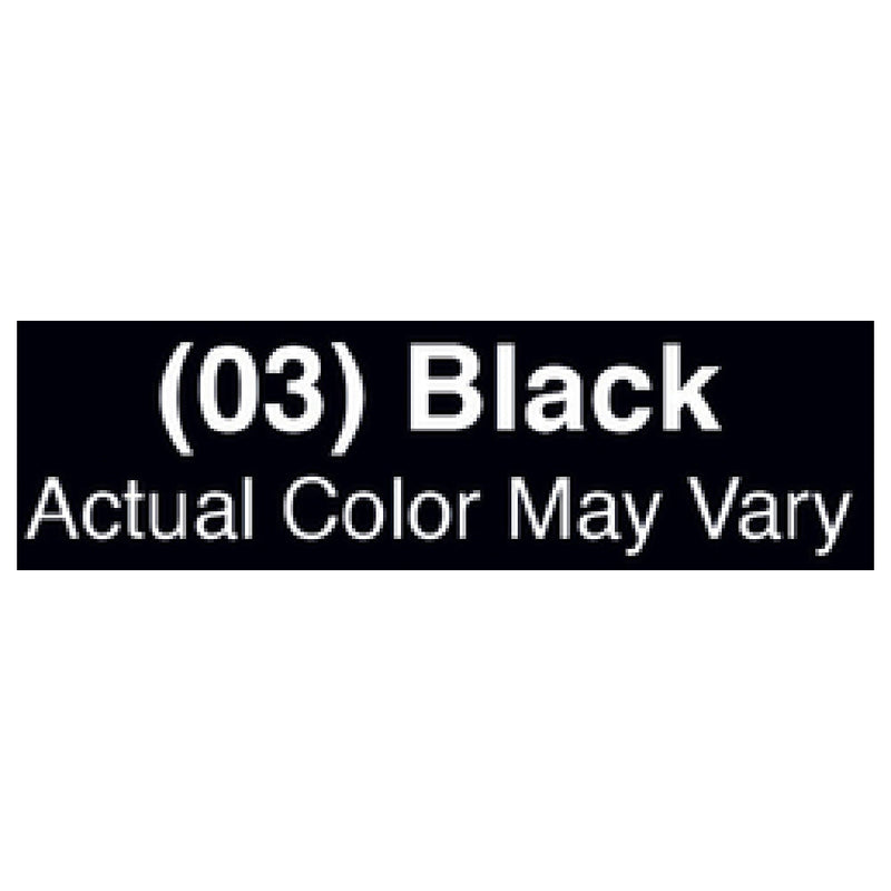 Carlisle 41083EC03 56 Inch Fiberglass Handle Broom Black with Unflagged Bristles