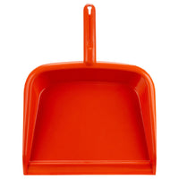 Carlisle 361440EC24 10 Inch Dust Pan to Collect Debris Plastic Orange