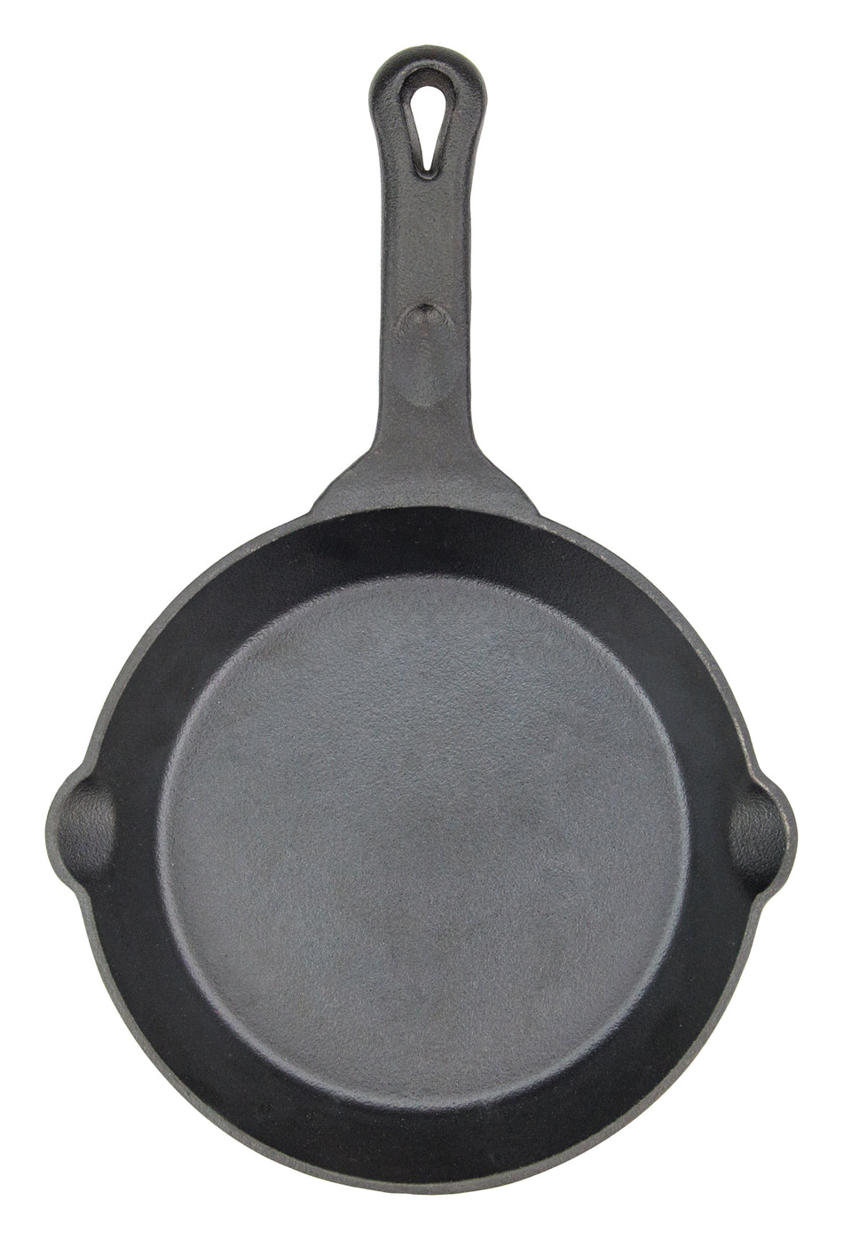 Winco CAST-8 8 Inch Diameter FireIron Skillet Induction Ready Cast Iron with Pre-Seasoned