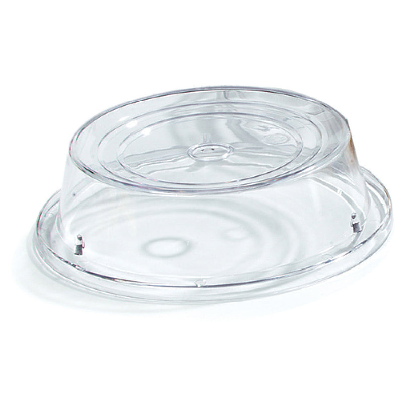 Carlisle 198907 10 to 10 Inch Diameter Dish Cover Clear Polycarbonate