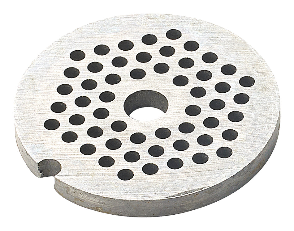 Winco MG-10316 Grinder Plate 3/16 Inch Iron for MG-10 Meat Processing