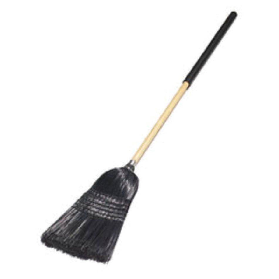 Carlisle 4167903 12 Inch Brush Warehouse Broom Foam Gripped Wood Handle