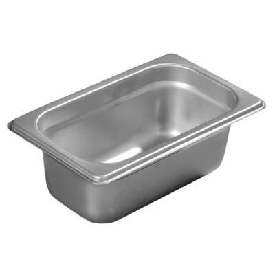 Carlisle 607192 6.88 Inch 24 Gauge Stainless Steel Steam Table Pan with Reinforced Corners