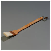 Carlisle 4037000 2 Inch Basting Brush Boars Hair Wooden Handle Brown Finish