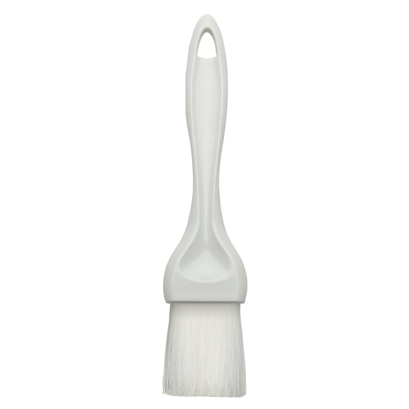 Winco NB-15 1-1/2 Inch Pastry Brush Nylon Bristles Plastic Handle White